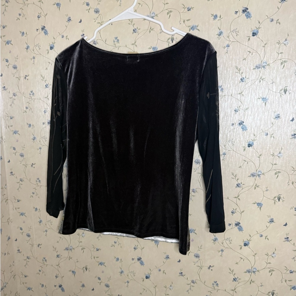 90’s Y2K vintage made in the USA Jacques Euro style lady of Shallot top - Picture 6 of 6